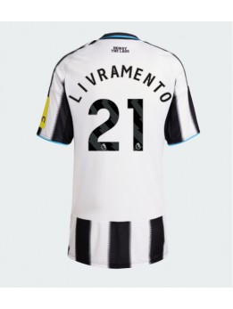 Newcastle United Tino Livramento #21 Replika Hemmakläder Dam 2025-26 Kortärmad